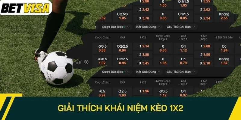 Giải thích khái niệm kèo 1x2