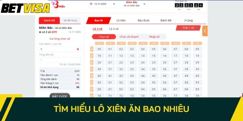 Tìm hiểu lô xiên ăn bao nhiêu